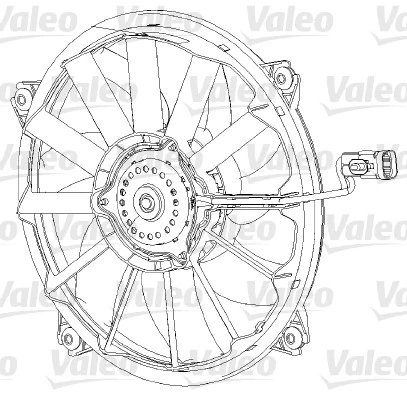 Ventilator radiator racire Valeo 696091