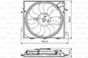 Ventilator radiator racire Valeo 696873