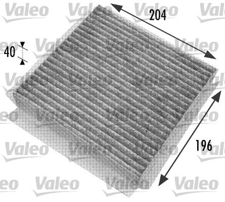 Filtru aer habitaclu Valeo 698774