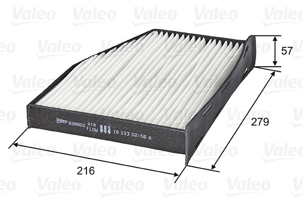 Filtru aer habitaclu Valeo 698800