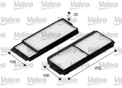 FILTRU AER HABITACLU VALEO 698892 - Compatibil cu CITROEN, MAZDA