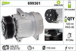 Compresor climatizare Valeo 699361