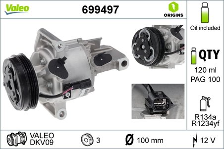 Compresor climatizare Valeo 699497