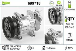 Compresor climatizare Valeo 699718