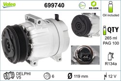 Compresor climatizare Valeo 699740