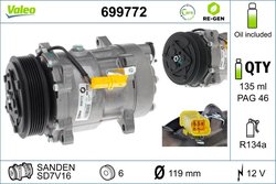 Compresor climatizare Valeo 699772