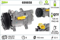 Compresor climatizare Valeo 699858