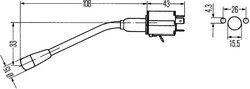 Comutator coloana directie HELLA 6BA 001 539-027