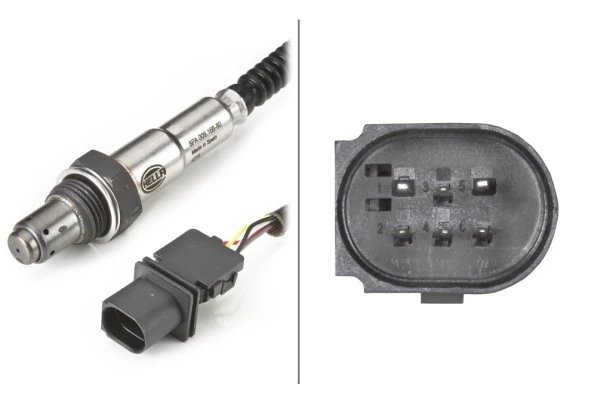 Sonda lambda HELLA 6PA 009 166-801