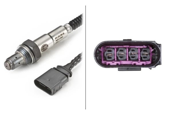 SONDA LAMBDA HELLA 6PA 358 066-391 - Compatibil cu AUDI, SEAT, SKODA, VW