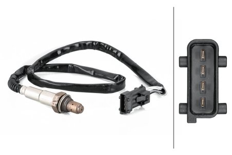 SONDA LAMBDA HELLA 6PA 358 103-161 - Compatibil cu SAAB, VOLVO