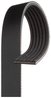 CUREA TRANSMISIE GATES 6PK1405XS - Compatibil cu ALFA ROMEO