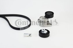 Set curea transmisie cu caneluri CONTINENTAL 6PK1555K2