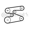 Set curea transmisie cu caneluri CONTINENTAL 6PK1698K1
