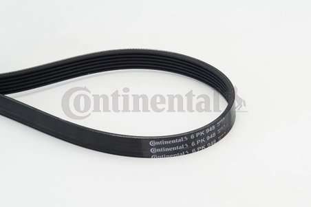 CUREA TRANSMISIE CONTINENTAL 6PK948 - Compatibil cu AUDI, CITROEN, FIAT, FORD, HONDA, PEUGEOT, SEAT, SKODA, VW