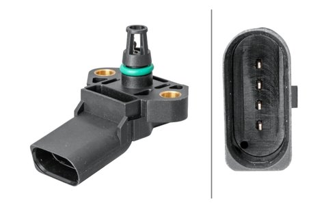 SENZOR PRESIUNE SUPRAALIMENTARE HELLA 6PP 009 400-251 - Compatibil cu AUDI, SEAT, SKODA, VW