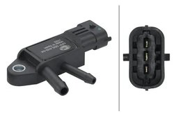 SENZOR PRESIUNE SUPRAALIMENTARE HELLA 6PP 009 409-041 - Compatibil cu DACIA, NISSAN, RENAULT, SUZUKI