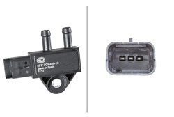 SENZOR PRESIUNE GAZE EVACUARE HELLA 6PP 009 409-101 - Compatibil cu CITROEN, DS, FIAT, MINI, OPEL, PEUGEOT, VAUXHALL