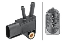 SENZOR PRESIUNE GAZE EVACUARE HELLA 6PP 009 409-171 - Compatibil cu CHRYSLER, DODGE, JEEP, LANCIA, MERCEDES-BENZ, SMART