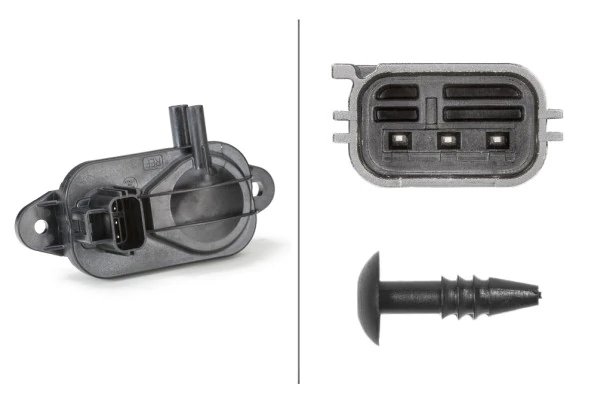 Senzor presiune gaze evacuare HELLA 6PP 009 409-271