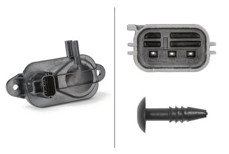 Senzor presiune gaze evacuare HELLA 6PP 009 409-271