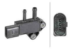 Senzor presiune gaze evacuare HELLA 6PP 009 409-361