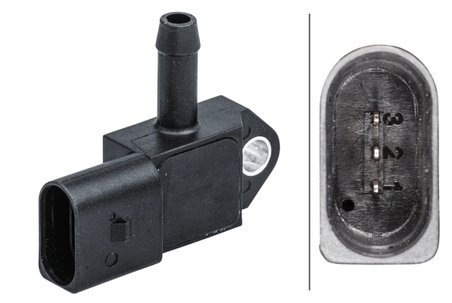 SENZOR PRESIUNE GAZE EVACUARE HELLA 6PP 009 409-591 - Compatibil cu AUDI, SEAT, SKODA, VW