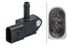 SENZOR PRESIUNE GAZE EVACUARE HELLA 6PP 009 409-591 - Compatibil cu AUDI, SEAT, SKODA, VW