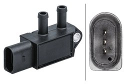 Senzor presiune gaze evacuare HELLA 6PP 009 409-621