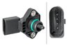 SENZOR PRESIUNE SUPRAALIMENTARE HELLA 6PP 358 152-011 - Compatibil cu AUDI, SEAT, SKODA, VW