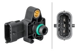 Senzor presiune supraalimentare HELLA 6PP 358 152-091