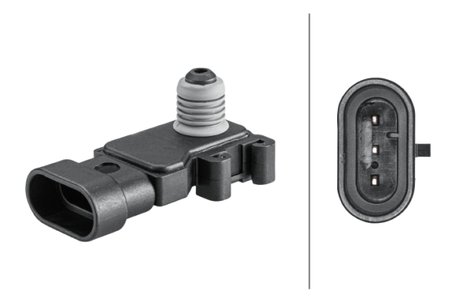 SENZOR PRESIUNE SUPRAALIMENTARE HELLA 6PP 358 152-141 - Compatibil cu BUICK, CHEVROLET, OLDSMOBILE, PONTIAC, TOYOTA
