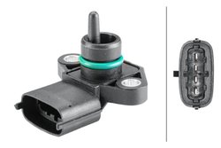 Senzor presiune galerie admisie HELLA 6PP 358 152-201