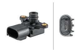 SENZOR PRESIUNE GALERIE ADMISIE HELLA 6PP 358 152-241 - Compatibil cu CHRYSLER, DODGE, JEEP