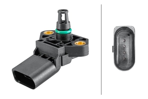 SENZOR PRESIUNE SUPRAALIMENTARE HELLA 6PP 358 152-261 - Compatibil cu AUDI, MAN, PORSCHE, SEAT, SKODA, VW