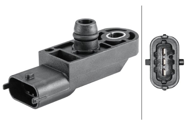 Senzor presiune supraalimentare HELLA 6PP 358 152-301