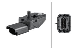 SENZOR PRESIUNE SUPRAALIMENTARE HELLA 6PP 358 152-341 - Compatibil cu CITROEN, FIAT, FORD, LANCIA, MAZDA, PEUGEOT, TOYOTA