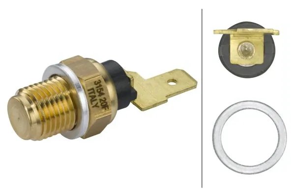 Senzor temperatura ulei HELLA 6PT 009 107-691