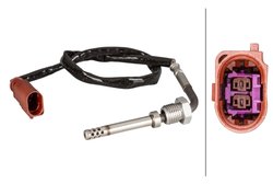 Senzor temperatura gaze evacuare HELLA 6PT 010 376-171