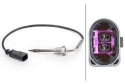 Senzor temperatura gaze evacuare HELLA 6PT 014 494-071