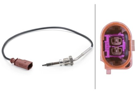 Senzor temperatura gaze evacuare HELLA 6PT 014 494-151