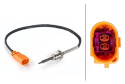 SENZOR TEMPERATURA GAZE EVACUARE HELLA 6PT 014 494-321 - Compatibil cu AUDI, VW