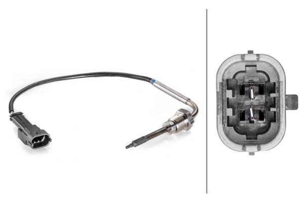 SENZOR TEMPERATURA GAZE EVACUARE HELLA 6PT 014 494-371 - Compatibil cu OPEL, VAUXHALL