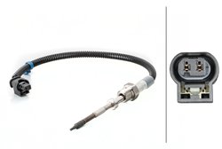 Senzor temperatura gaze evacuare HELLA 6PT 014 494-501