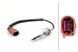 Senzor temperatura gaze evacuare HELLA 6PT 014 494-721