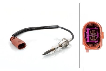 Senzor temperatura gaze evacuare HELLA 6PT 014 494-721