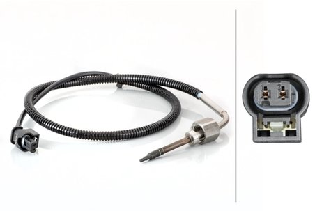 SENZOR TEMPERATURA GAZE EVACUARE HELLA 6PT 014 494-741 - Compatibil cu MERCEDES-BENZ