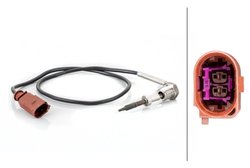 SENZOR TEMPERATURA GAZE EVACUARE HELLA 6PT 014 494-761 - Compatibil cu VW