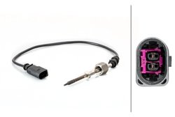 Senzor temperatura gaze evacuare HELLA 6PT 014 494-831