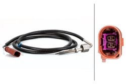 Senzor temperatura gaze evacuare HELLA 6PT 014 494-841